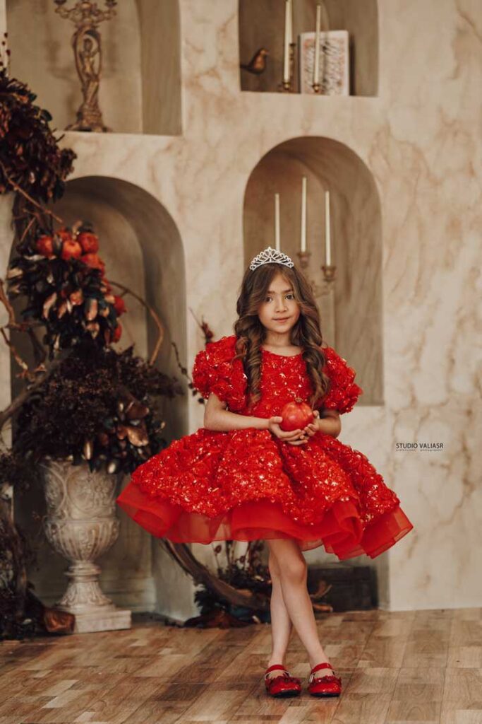 پیراهن انار یلدا کد ۱۰۳۰