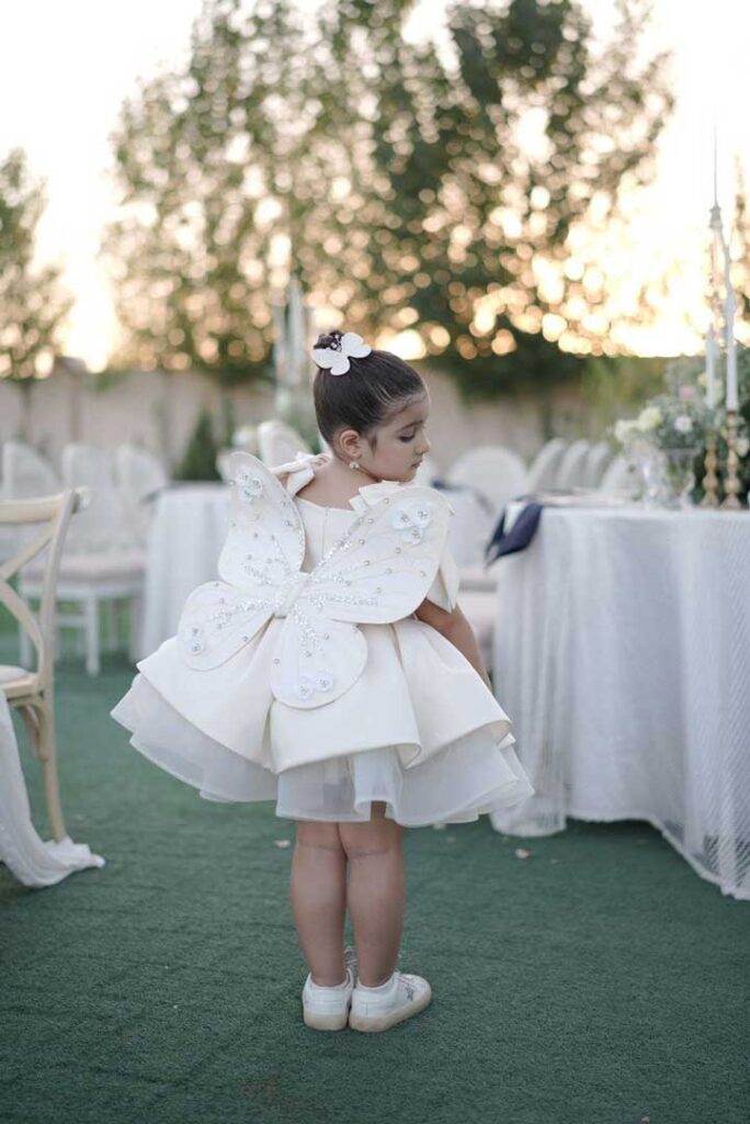 پیراهن بالِ بلورین کد ۴۳۰