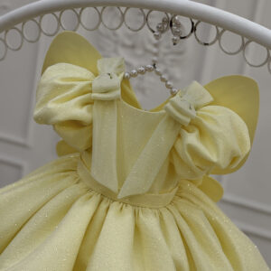 پیراهن رقص پروانه شاین آستین‌دار دخترانه کد ۴۱۶