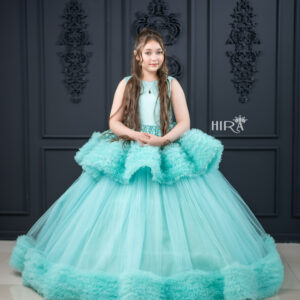 پیراهن ناز پری دخترانه کد ۸۲۵